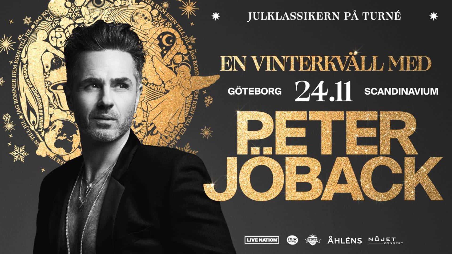 Peter Joback artist julkonsert vinterkvall