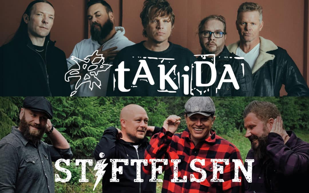 Takida och Stiftelsen tillbaka på Öja Krog i Ystad 2 augusti!